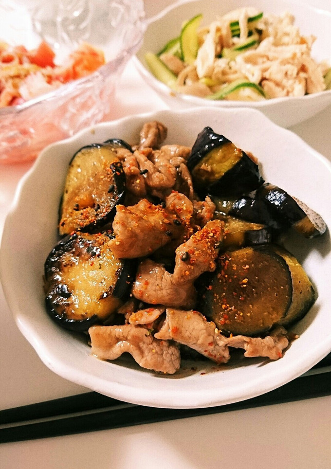 豚肉と茄子の南蛮漬け-レシピのメイン写真