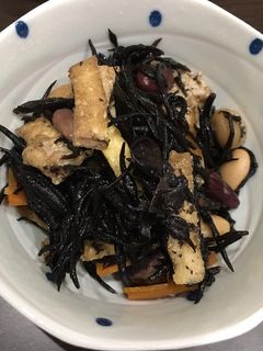 ひじきの煮つけ-レシピのメイン写真