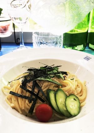 ツナマヨのスパゲティ-レシピのメイン写真