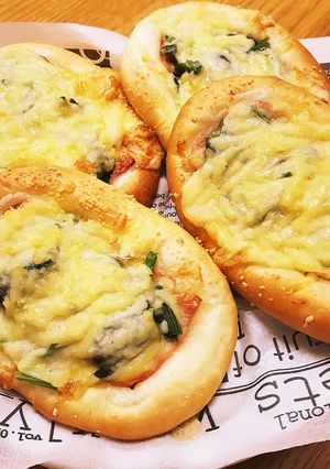 小松菜グラタンパン！-レシピのメイン写真