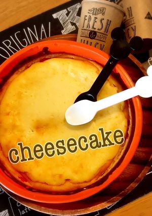 簡単チーズケーキ 美味しい♡ヨーグルト♡-レシピのメイン写真