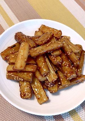 ちくわとごぼうでご飯のお供☆甘辛旨～っ-レシピのメイン写真