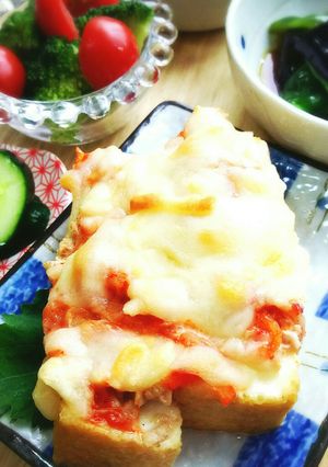 ⭐厚揚げのツナキムチチーズ焼き⭐宅飲み！-レシピのメイン写真