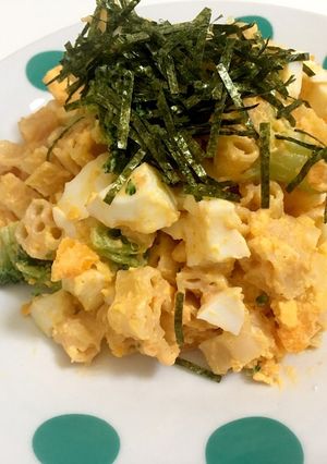 パスタのソースを使った簡単明太サラダ-レシピのメイン写真