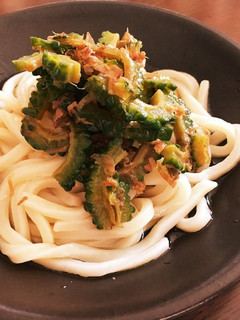 ゴーヤとおかかのさっぱりうどん★-レシピのメイン写真
