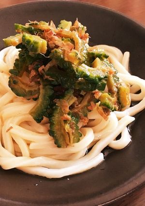 ゴーヤとおかかのさっぱりうどん★-レシピのメイン写真