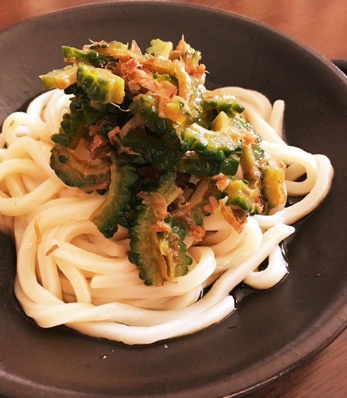 ゴーヤとおかかのさっぱりうどん★-レシピのメイン写真