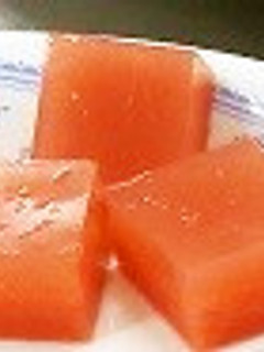 トマト羊羹-レシピのメイン写真