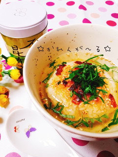 ☆ベーコン焼おにぎりの昆布茶漬け☆-レシピのメイン写真