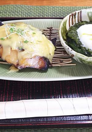 サワラの酢味噌チーズ焼き-レシピのメイン写真