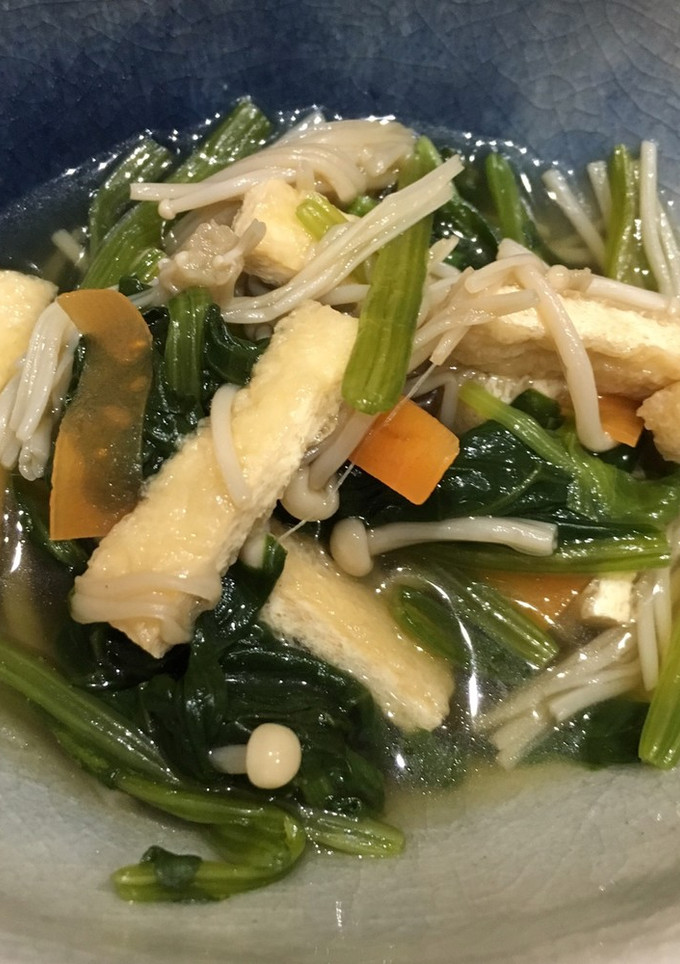 ほうれん草の煮浸し-レシピのメイン写真