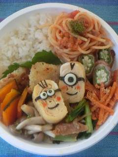 意外と簡単‼ミニオンの卵焼き弁当-レシピのメイン写真