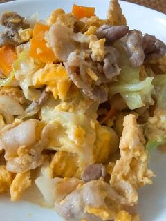 【龍愛】豚肉とキャベツのマヨ炒め-レシピのメイン写真