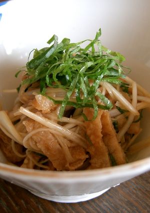 おつまみに♪鶏皮のわさび醤油和え-レシピのメイン写真