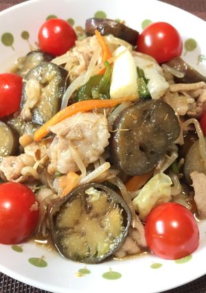 彩り野菜&豚肉炒め!(^^)!-レシピのメイン写真