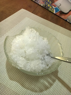 簡単安上がりお家カキ氷-レシピのメイン写真