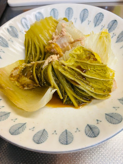 白菜とバラ肉➕シーチキンの一品-レシピのメイン写真