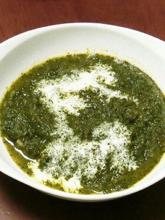 インド料理のチキンサグ、ほうれん草カレー-レシピのメイン写真