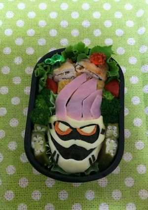 エグゼイド弁当-レシピのメイン写真