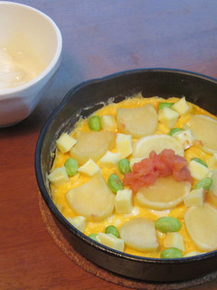 たらこと枝豆とじゃがいものチーズオムレツ-レシピのメイン写真