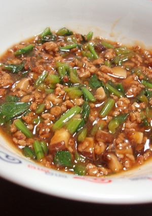カブの葉漬物使って簡単あんかけ中華丼♪-レシピのメイン写真