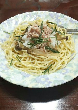 おろしツナパスタ-レシピのメイン写真