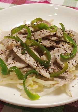 さっぱり☆豚肉のにんにくポン酢焼き-レシピのメイン写真