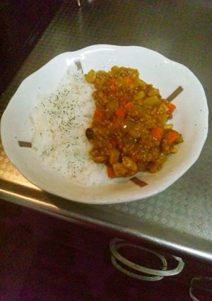 うめ～キーマカレー-レシピのメイン写真