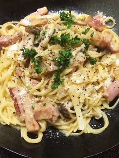 カルボナーラ-レシピのメイン写真