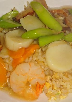 魚介のあんかけ炒飯-レシピのメイン写真