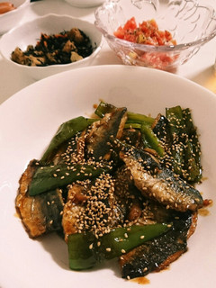 アジの甘辛揚げ焼き-レシピのメイン写真