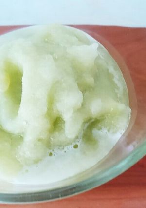 メロン味シャーベットはキュウリの種で!-レシピのメイン写真