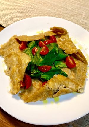 残り蕎麦リメイク♪チーズガレットもどき-レシピのメイン写真