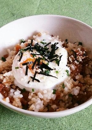リメイク ズボラ飯 きんぴら卵丼-レシピのメイン写真