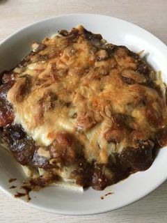 カレーうどんグラタン-レシピのメイン写真