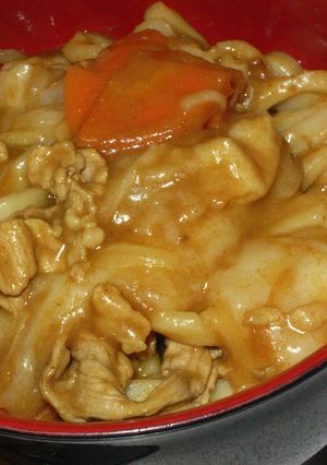 お餅とろり☆満腹べちょべちょカレーうどん-レシピのメイン写真