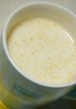 つぶつぶ＆とろ～り♬♫みかん豆乳ドリンク-レシピのメイン写真