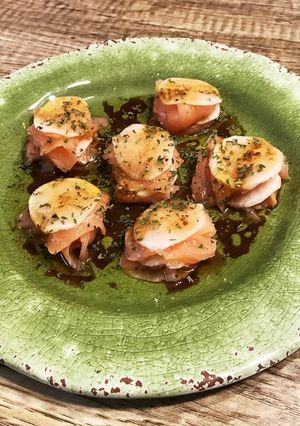 スモークサーモン×柚子胡椒ドレッシング-レシピのメイン写真
