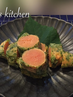 5min*磯の香たっぷり明太子の磯辺揚げ-レシピのメイン写真