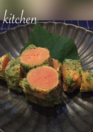 5min＊磯の香たっぷり明太子の磯辺揚げ-レシピのメイン写真