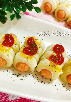 ♡可愛い♪ミニウインナーパイ♡-レシピのメイン写真