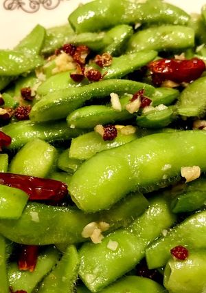 やみつき♪枝豆の中華風ペペロンチーノ-レシピのメイン写真