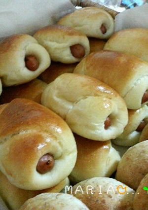 次の日もふんわり✿生クリ生地の惣菜パン-レシピのメイン写真
