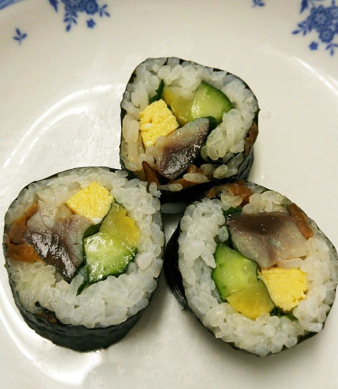 簡単♪美味しい☆シメサバの海苔巻き寿司-レシピのメイン写真