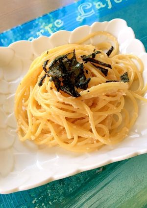辛いの苦手!でも安心の辛くない明太パスタ-レシピのメイン写真