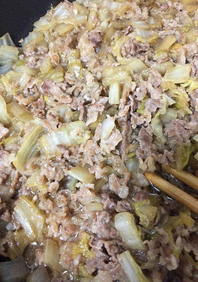 子供用牛肉と白菜のすき煮-レシピのメイン写真