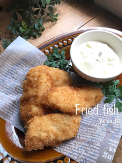 玉子なしサクサク!白身魚のフライ-レシピのメイン写真