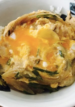 玉子丼-レシピのメイン写真