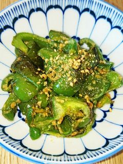 簡単!大量消費!ピーマンの味噌炒め-レシピのメイン写真