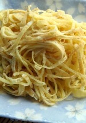 綺麗にできる薄焼き卵♪錦糸卵や茶巾寿司に-レシピのメイン写真